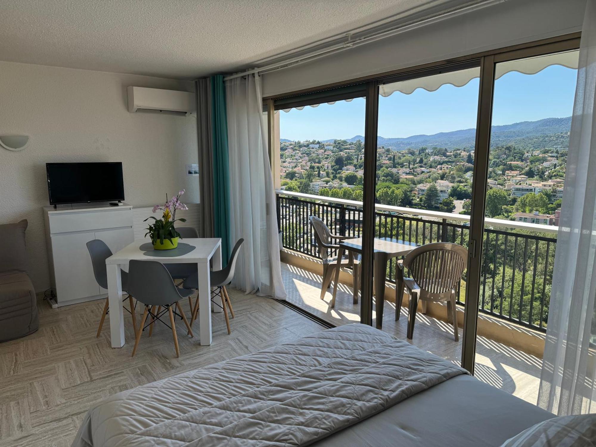 My Resid Appart Cannes Vue Marina Et Vue Montagne 망들리유 라 나플 외부 사진