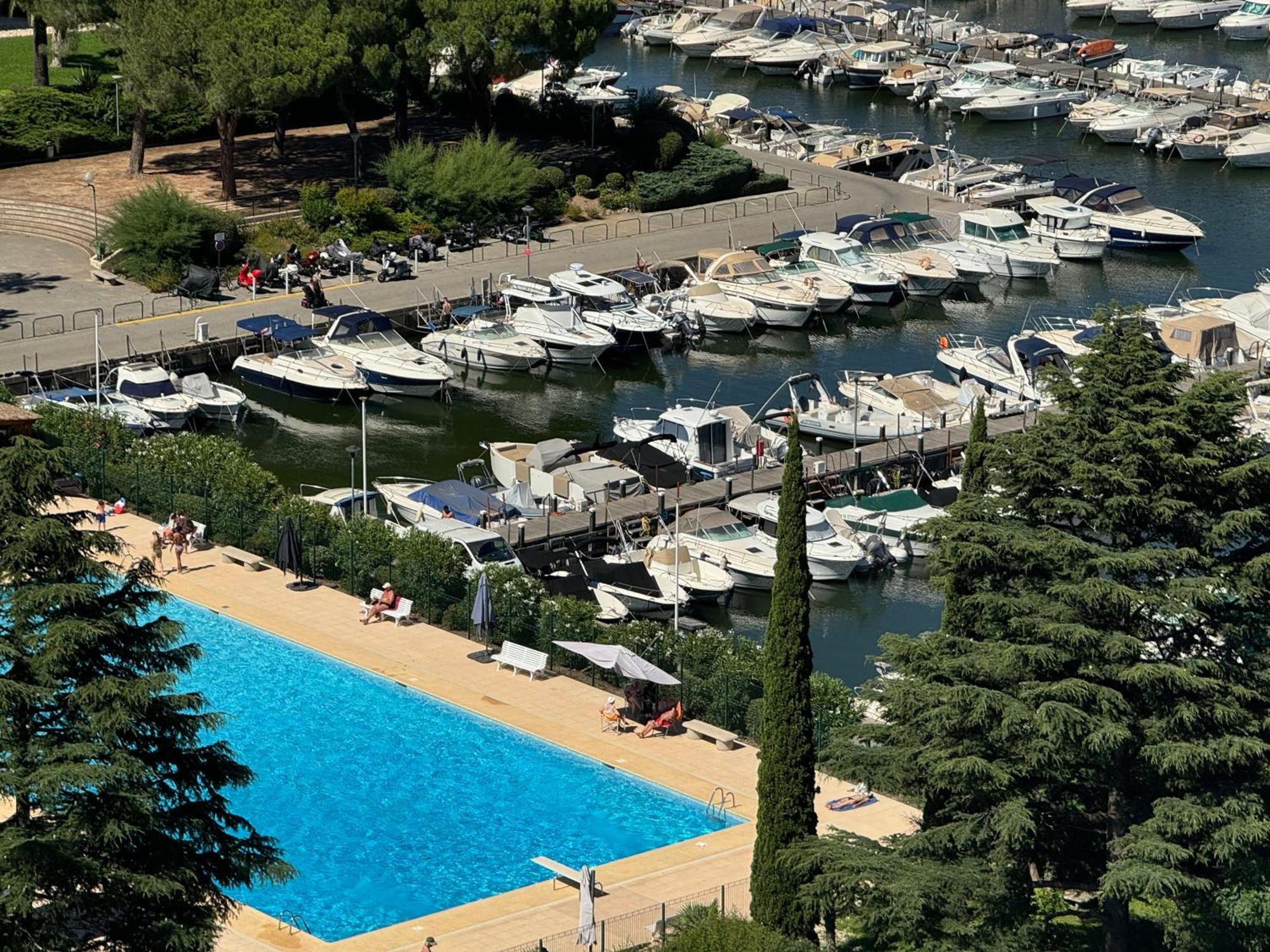 My Resid Appart Cannes Vue Marina Et Vue Montagne 망들리유 라 나플 외부 사진